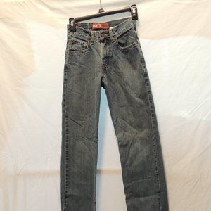 Boy's Levi Sz 12 Slim 550 Jeans Medium Wash Zip Fly Levi's Relaxed Fit